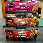 photos of 3 Alpha’s Globally Inspired plant based wraps