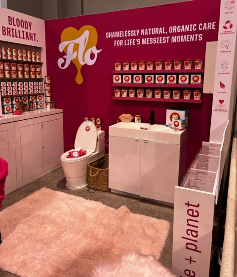 Flo’s Magenta booth