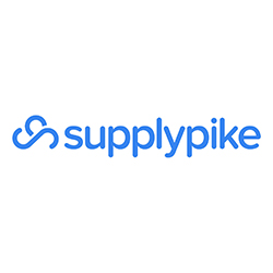 Supply Pike Logo, Blue on White