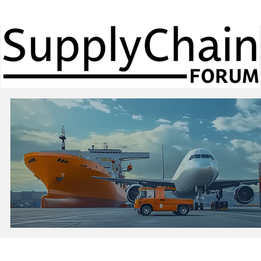 Graphic image of modes of transportation used in supply chain